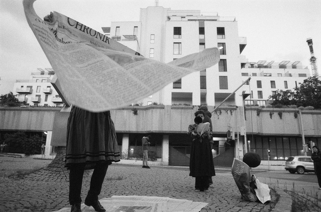 Immo Grief, Trauermarsch. Foto: Michael Bigus